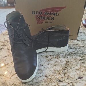 Red Wing Shoes Dark Brown Chukka Boots